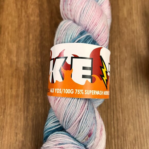 Hand Dyed Merino Wool/ Bamboo Skeins Madelinetosh Jake77 pastel - Picture 8 of 15